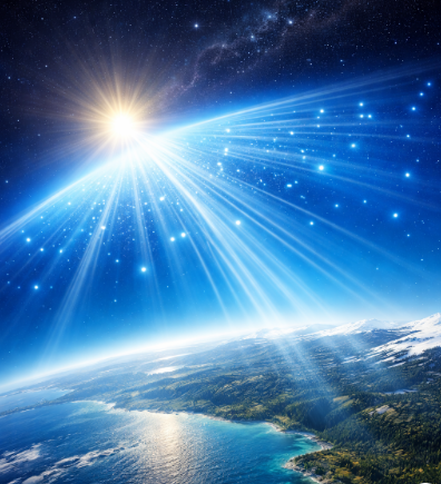 لماذا لون السماء أزرق؟ وما هو لون السماء الحقيقي؟ دراسة علمية في ضوء القرآن الكريم وآراء العلماء