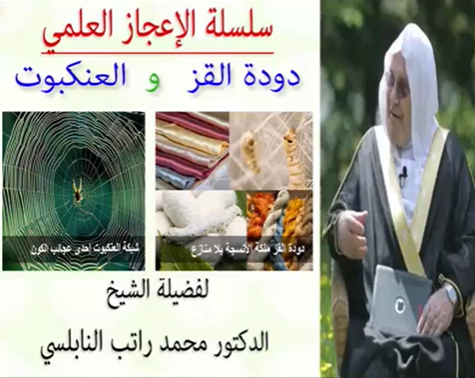 الاعجاز العلمي في دودة القز والعنكبوت للدكتور محمد راتب النابلسي